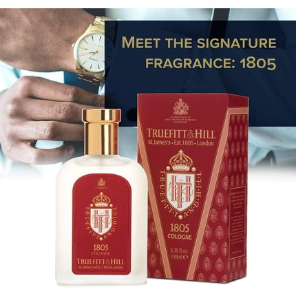 Eau De Cologne Truefitt & Hill 1805, 100ml, sticlă albă
