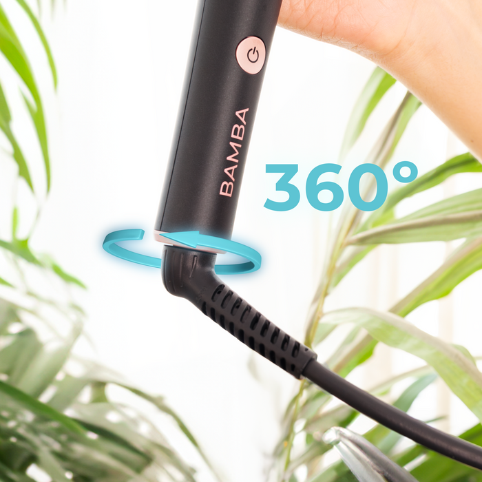 Ondulator conic de păr Cecotec SurfCare TwistConic, 25–13 mm, 140–200 °C, capete ceramice
