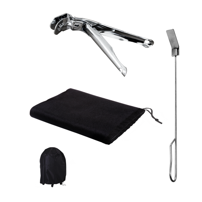 Set accesorii pentru grătar Cecotec DragonPack 6600 S, 30 × 6 × 40 cm