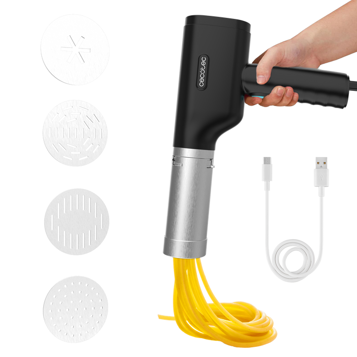 Aparat pentru paste și churros Cecotec Fun EasyPasta, 40 W, capacitate 200 g, fără fir