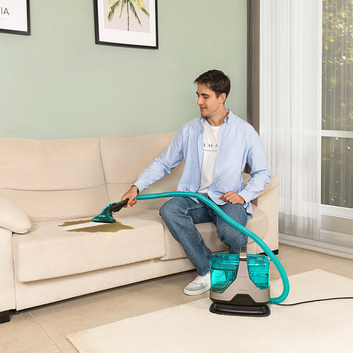 Aparat de curățat tapițerii Cecotec Conga 6000 Carpet&Spot Clean XXL Advance, 600 W, 15 kPa, rezervoare 1,3 l și 1 l