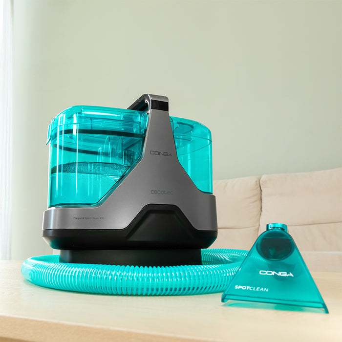 Aparat de curățat tapițerii Cecotec Conga 6000 Carpet&Spot Clean XXL Advance, 600 W, 15 kPa, rezervoare 1,3 l și 1 l