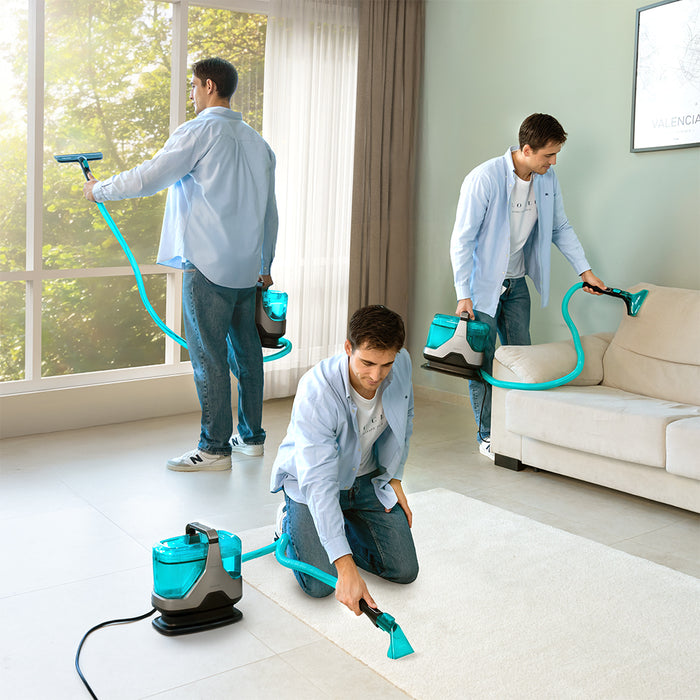 Aparat de curățat tapițerii Cecotec Conga 6000 Carpet&Spot Clean XXL Advance, 600 W, 15 kPa, rezervoare 1,3 l și 1 l
