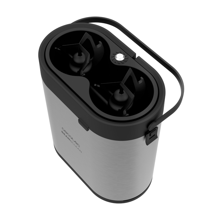 Curățător electric pentru portafiltre Cecotec Bean&Clean Pro, 6 W, compatibil cu portafiltre de 58 mm, inox