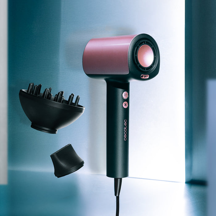Uscător de păr Cecotec DryGlam Nano Plasma, 1600 W, 3 viteze, 3 trepte de temperatură