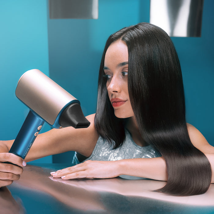 Uscător de păr Cecotec DryGlam Nano Plasma, 1600 W, 3 viteze, 3 trepte de temperatură