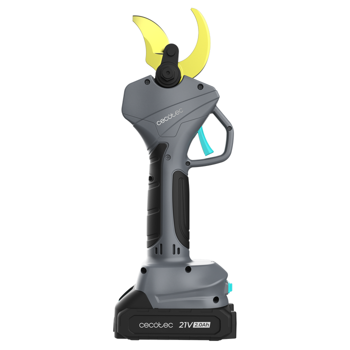 Foarfecă de grădină cu acumulator Cecotec TitanCut 5000, 600 W, 21 V, tăiere până la 40 mm