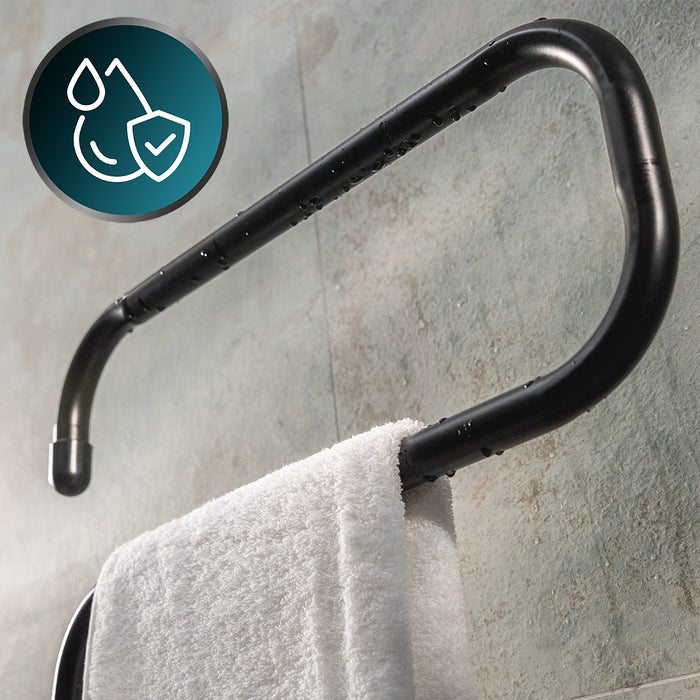 Uscător electric de prosoape Cecotec ReadyWarm 5000 Towel Black, 100 W, 5 bare, 51 × 33 × 91,5 cm, negru