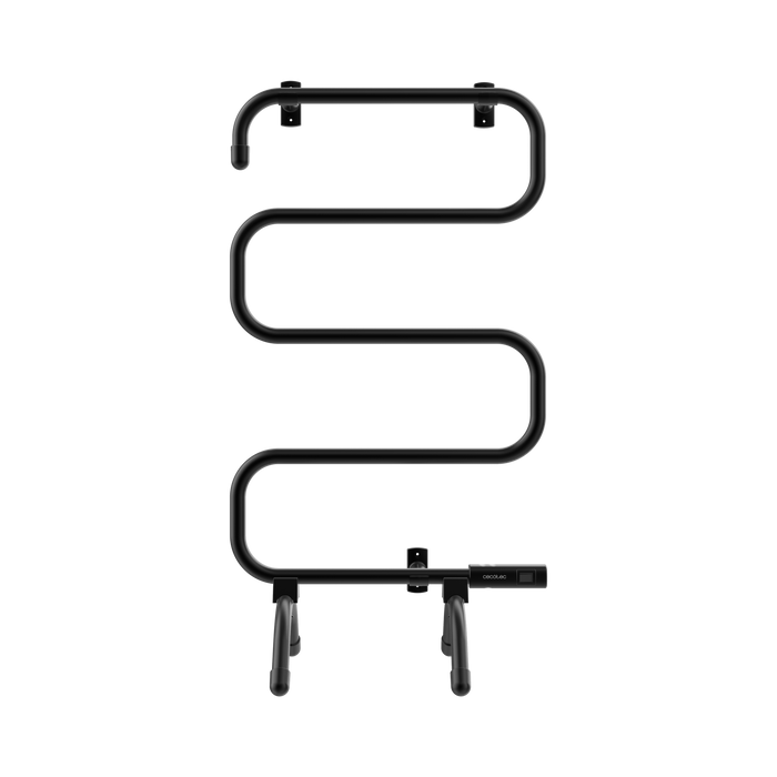 Uscător electric de prosoape Cecotec ReadyWarm 5000 Towel Black, 100 W, 5 bare, 51 × 33 × 91,5 cm, negru