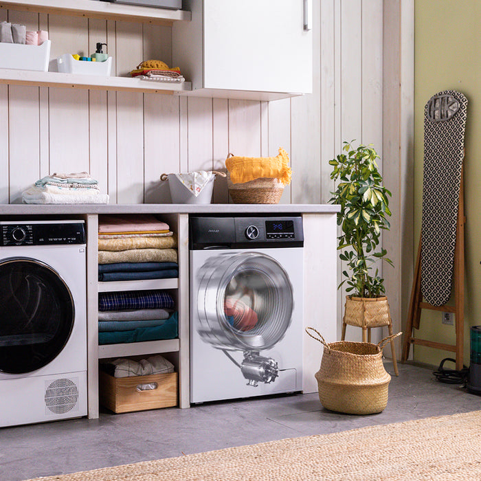 Mașină de spălat rufe Cecotec Bolero DressCode 12500 Inverter, 12 kg, 1400 rpm, clasa A, albă