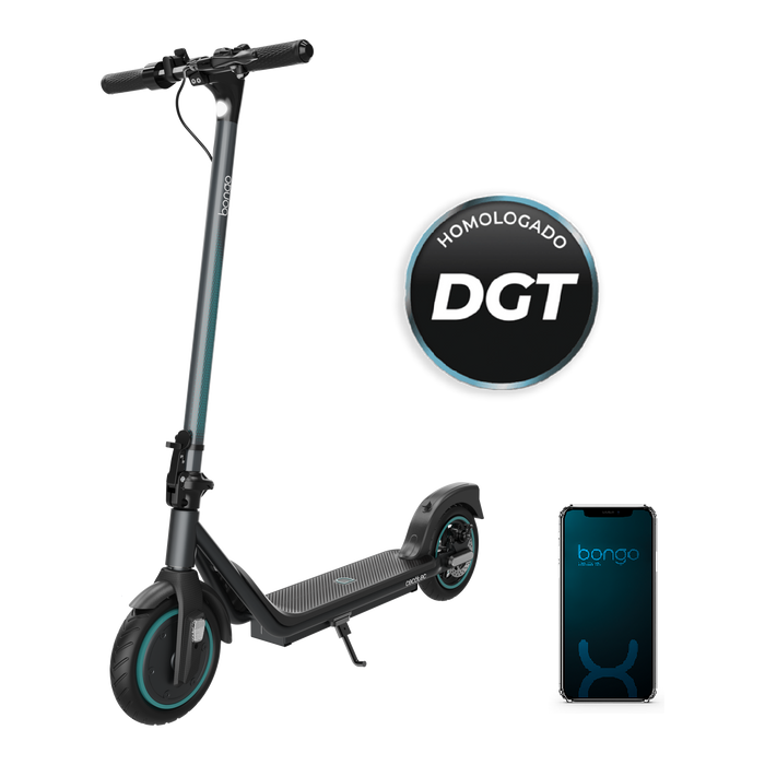 Trotinetă electrică Cecotec Bongo D20E Connected, 500 W, autonomie până la 20 km, 20 km/h, 12,2 kg