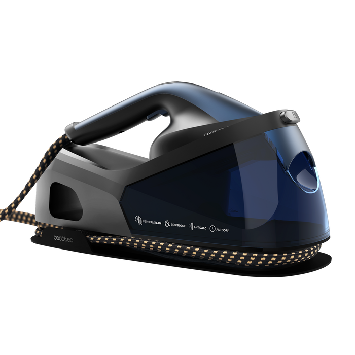 Stație de călcat cu abur Cecotec IronHero V-2400 Station, 2400 W, rezervor 1,2 l, 3 moduri de abur