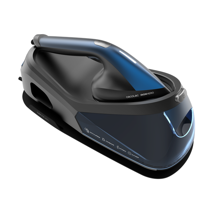 Stație de călcat cu abur Cecotec IronHero V-2400 Station, 2400 W, rezervor 1,2 l, 3 moduri de abur