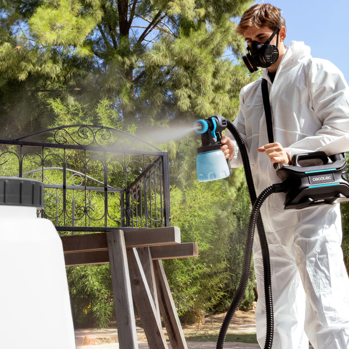 Pistolă de vopsit Cecotec PerfectPaint 800 EasyGo, 800 W, recipient de 800 ml, 4 duze