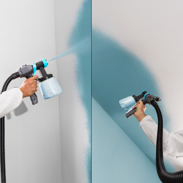 Pistolă de vopsit Cecotec PerfectPaint 800 EasyGo, 800 W, recipient de 800 ml, 4 duze