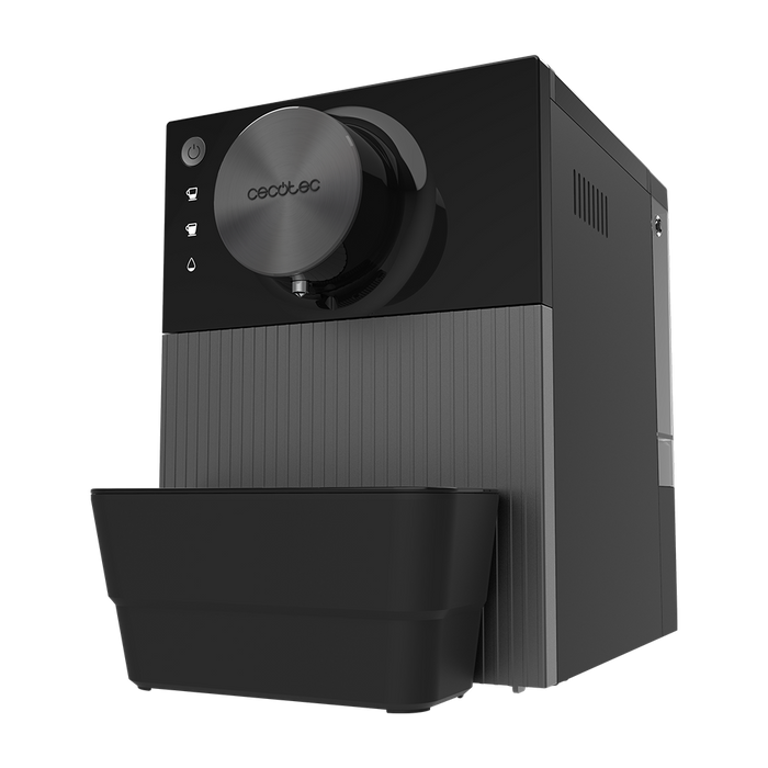 Espressor automat Cecotec Cremmaet Cube, 1350 W, 19 bari, rezervor de apă 1,1 l, negru