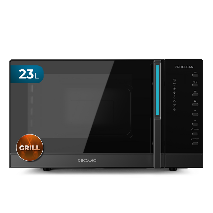 Cuptor cu microunde Cecotec Proclean 5130, 23 l, 800 W, grill 1000 W