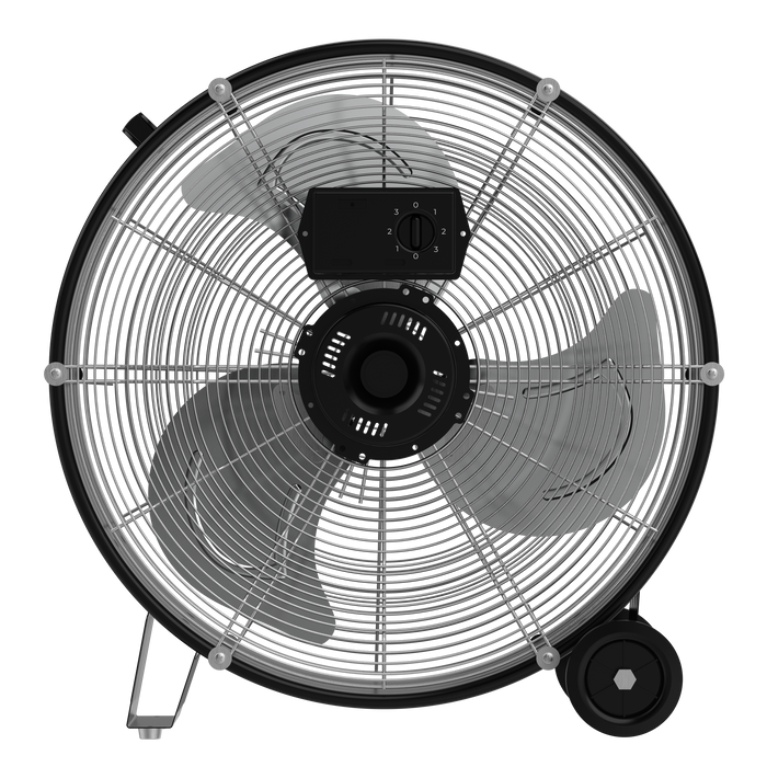 Ventilator industrial de podea Cecotec ProIndustry 2000, 120 W, diametru 50 cm, 3 trepte, negru