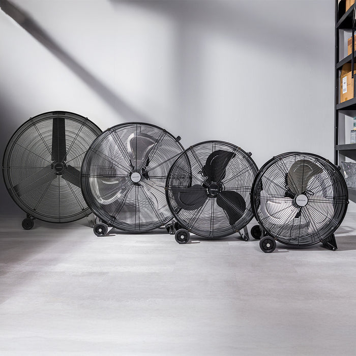 Ventilator industrial de podea Cecotec ProIndustry 2000, 120 W, diametru 50 cm, 3 trepte, negru
