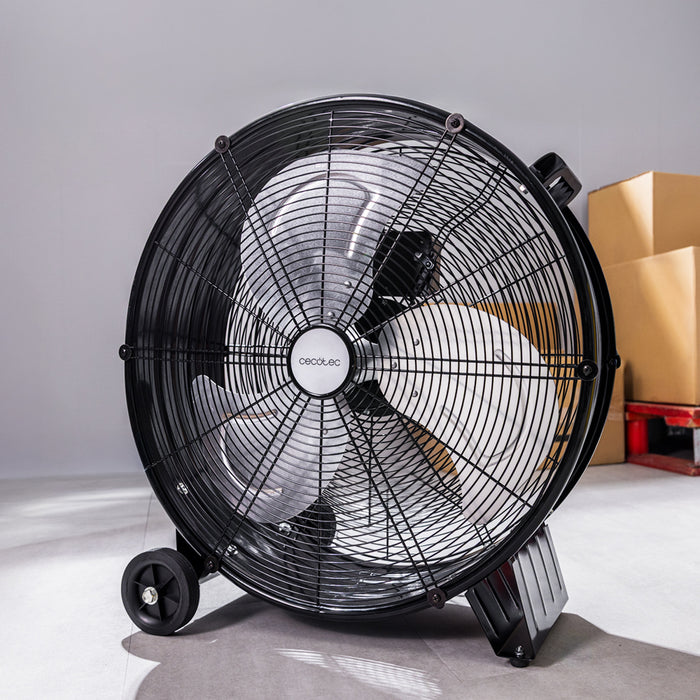 Ventilator industrial de podea Cecotec ProIndustry 2000, 120 W, diametru 50 cm, 3 trepte, negru