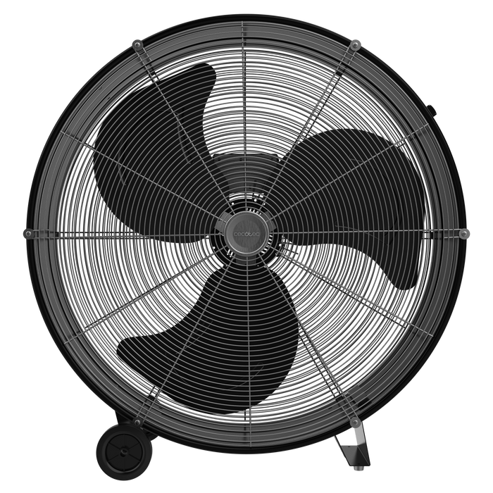 Ventilator industrial de podea Cecotec ProIndustry 2400, 180 W, diametru 60 cm, 3 trepte, negru