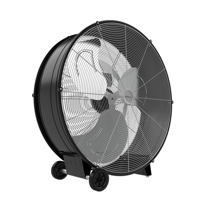 Ventilator industrial de podea Cecotec ProIndustry 3000, 240 W, diametru 76 cm, 3 trepte, negru