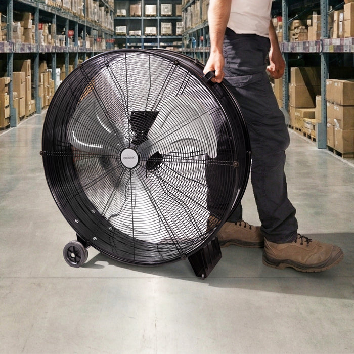 Ventilator industrial de podea Cecotec ProIndustry 3000, 240 W, diametru 76 cm, 3 trepte, negru