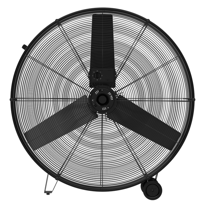 Ventilator industrial de podea Cecotec ProIndustry 3600, 360 W, diametru 90 cm, 3 trepte, negru