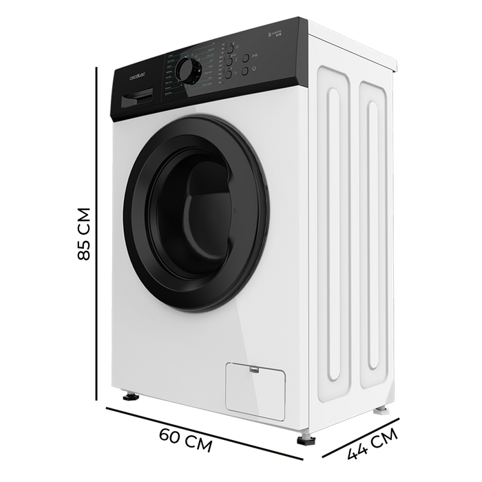 Mașină de spălat rufe Cecotec Bolero DressCode 620 Inverter, 6 kg, 1000 rpm, clasa A, albă