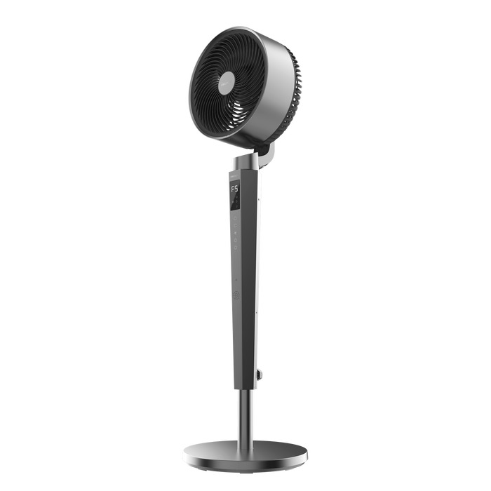 Circulator de aer cu picior Cecotec EnergySilence 2400 Cyclone Noir, 40 W, 24 de trepte, negru