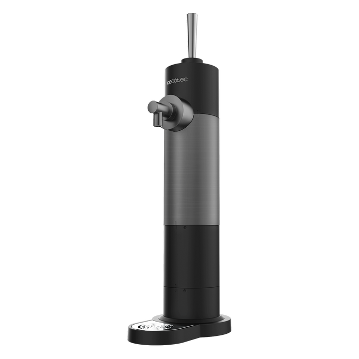 Dozator de bere portabil Cecotec BeerFlow 500, 2 moduri de spumare, pentru doze de până la 500 ml, 12 × 18,5 × 49,4 cm