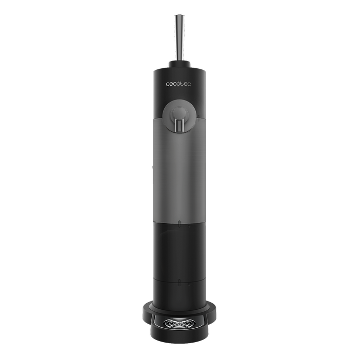 Dozator de bere portabil Cecotec BeerFlow 500, 2 moduri de spumare, pentru doze de până la 500 ml, 12 × 18,5 × 49,4 cm