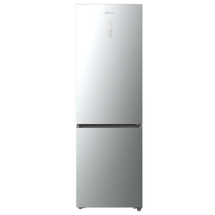 Frigider combină Cecotec Bolero CoolMarket Combi 456 Inox E, 456 l, clasa E, 59,5 × 68 × 201 cm, inox
