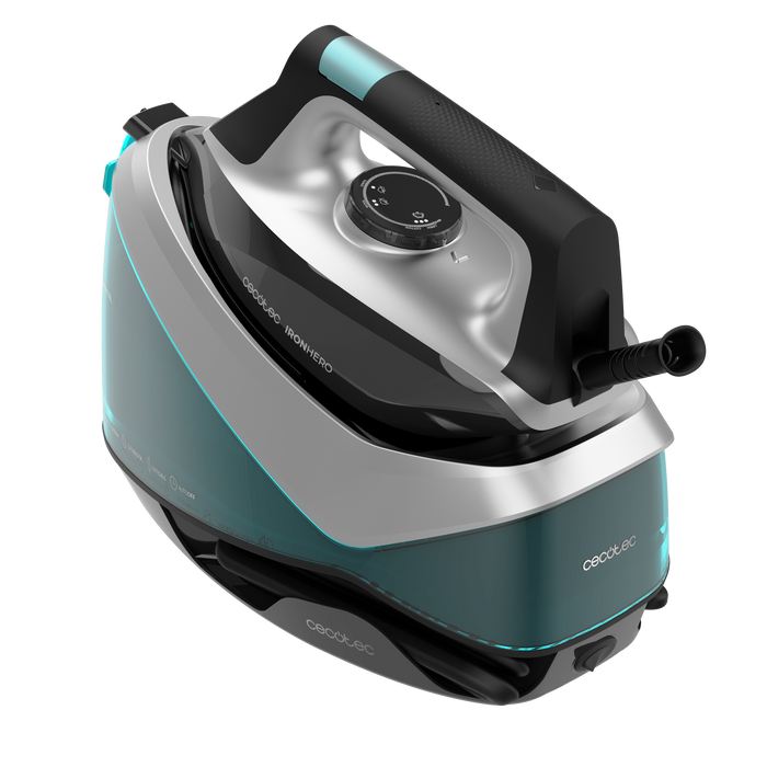 Stație de călcat cu abur Cecotec IronHero H-2800 Station, 2800 W, abur continuu 135 g/min, jet de abur 360 g/min