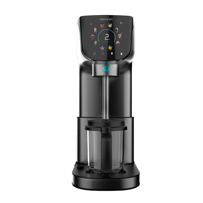 Mașină de înghețată Cecotec Gelatec 2100, capacitate 2,1 l, 10 programe, 3 recipiente