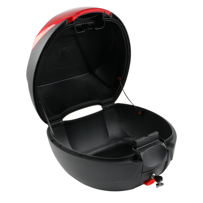 Cutie portbagaj moto Cecotec City Case, 29 l, 40,5 × 40 × 33,5 cm, neagră