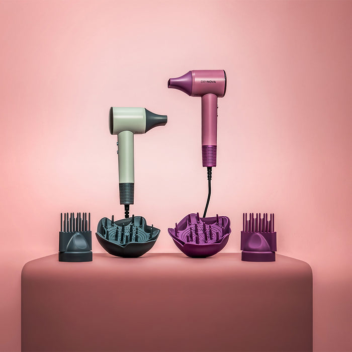 Uscător de păr Cecotec DryNova 3in1 Berry, 1600 W, 4 setări de temperatură, 2 viteze