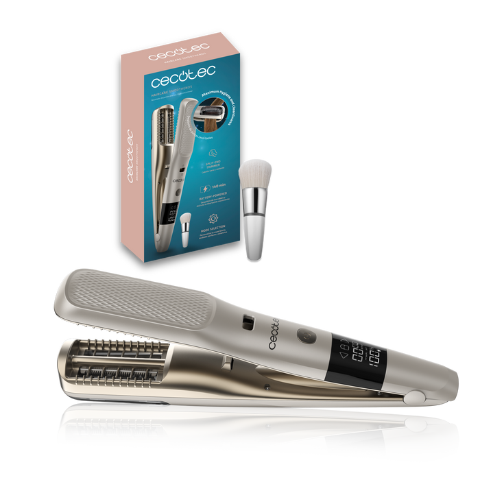 Aparat pentru tuns vârfurile despicate Cecotec HairCare SmoothEnds, autonomie 140 min, încărcare 3 h, 25,5 cm