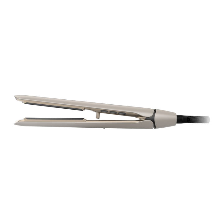 Placă de îndreptat părul Cecotec Lisse 880 HidraProtect, 4 trepte, 160–220 °C, 30,5 cm