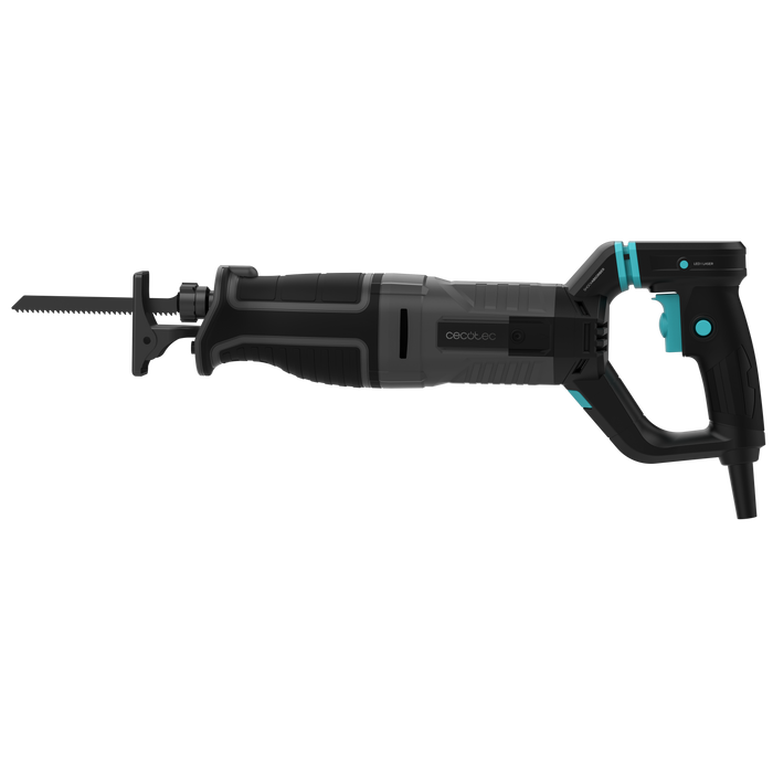 Fierăstrău sabie Cecotec LongFlex 900 ShockAbsorber, 850 W, cursă de 26 mm, adâncime de tăiere 150 mm