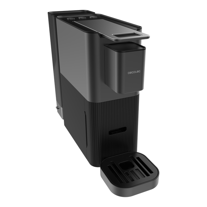 Espressor cu capsule Cecotec Power Caps 20, 1400 W, 20 bar, rezervor 0,7 l, negru