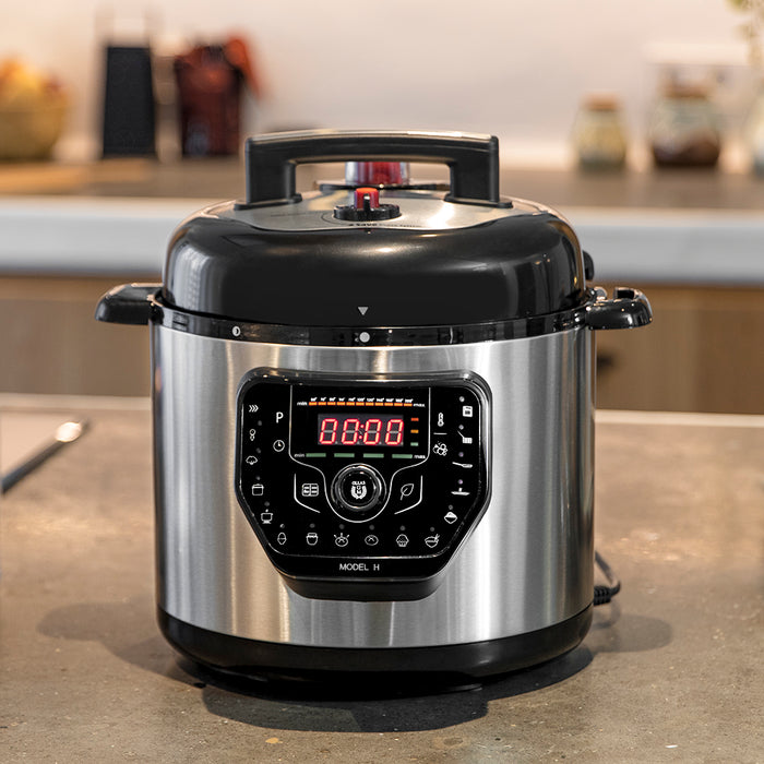 Multicooker Cecotec GM H, 6 l, 19 moduri de gătire, oțel