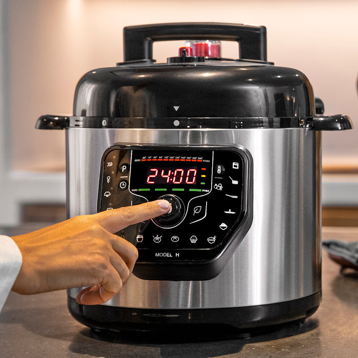 Multicooker Cecotec GM H, 6 l, 19 moduri de gătire, oțel