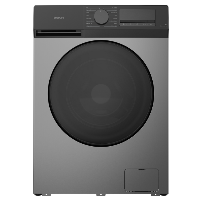 Mașină de spălat rufe Cecotec Bolero DressCode 7450 Inverter Steel, 7 kg, 1200 rpm, clasa A, inox