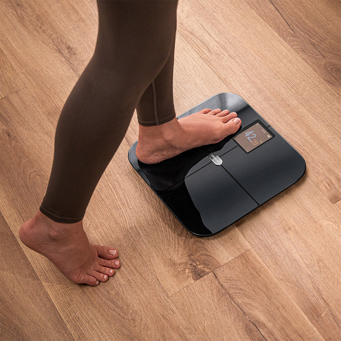 Cântar de baie inteligent Cecotec Surface Precision HealthySmart, 180 kg, 25 de parametri, Bluetooth
