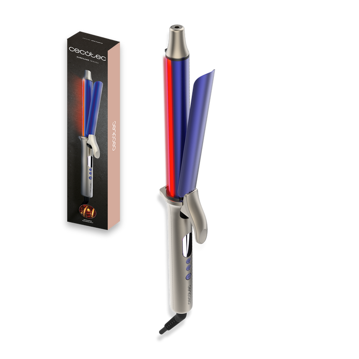 Ondulator de păr Cecotec SurfCare iWaves, cilindru de 32 mm, temperatură 100–200 °C, înveliș ceramic