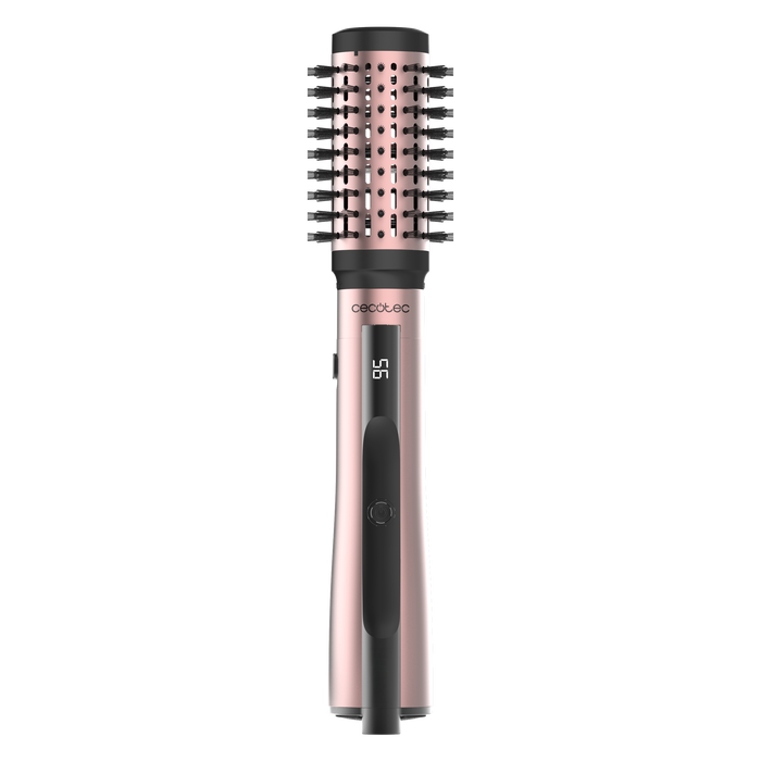 Perie cu aer cald Cecotec CeramicCare 3in1 AirBrush, 1200 W, 3 trepte, afișaj digital