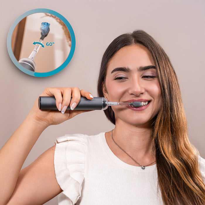 Periuță de dinți sonică Cecotec ToothCare UltraSonic EliteSwing, 66.000 rpm, 4 moduri, IPX7