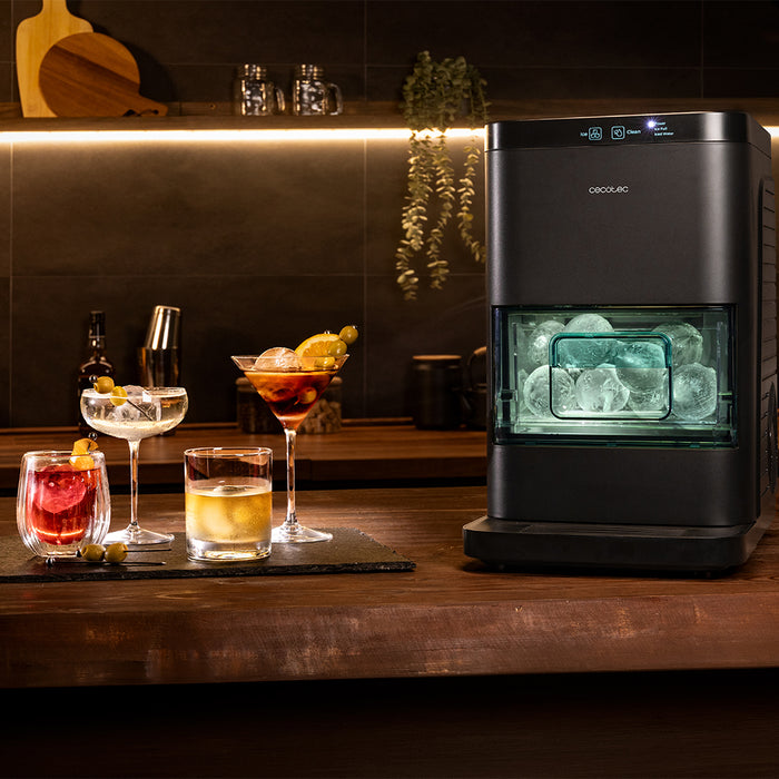 Aparat pentru preparat sfere de gheață Cecotec Chillin’Ice Sphere, 130 W, rezervor 1,2 l, capacitate 8–10 sfere