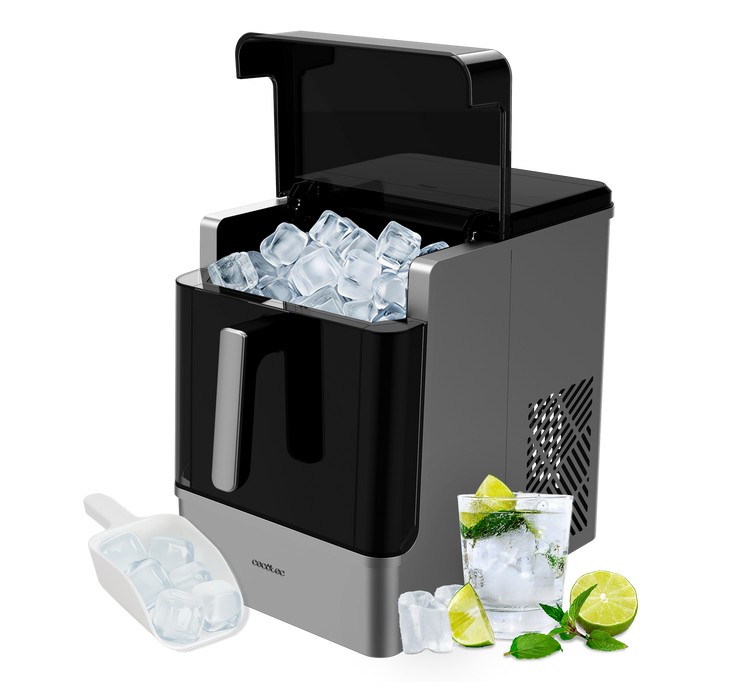 Mașină de făcut cuburi de gheață Cecotec Chillin´Ice 2300, 23 kg/24 h, rezervor de apă 2 l, capacitate 1,8 kg